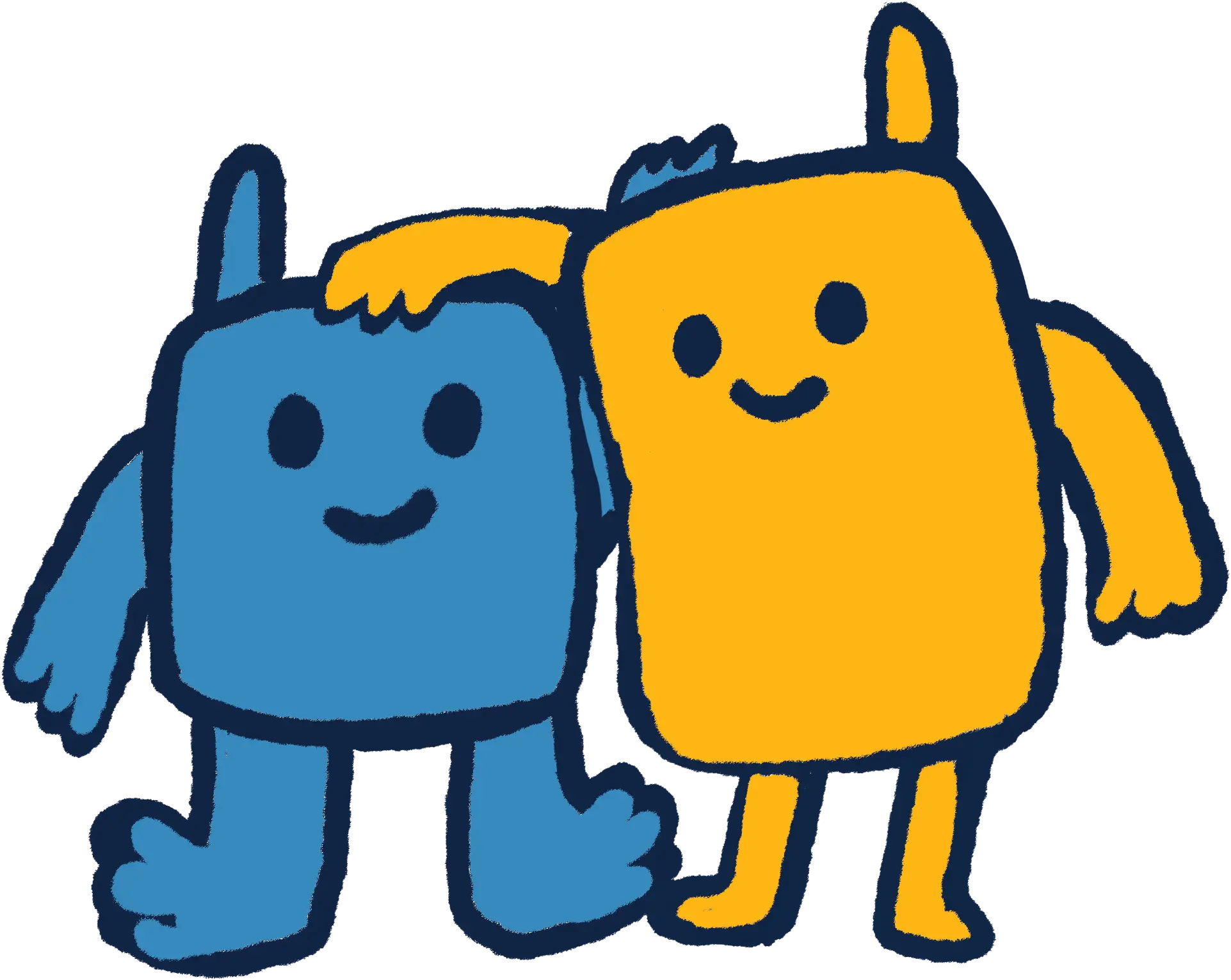 walkie and talkie characters